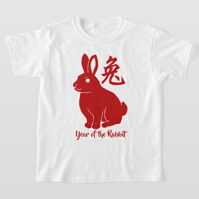 Year Of The Rabbit T-Shirt (Laydown)