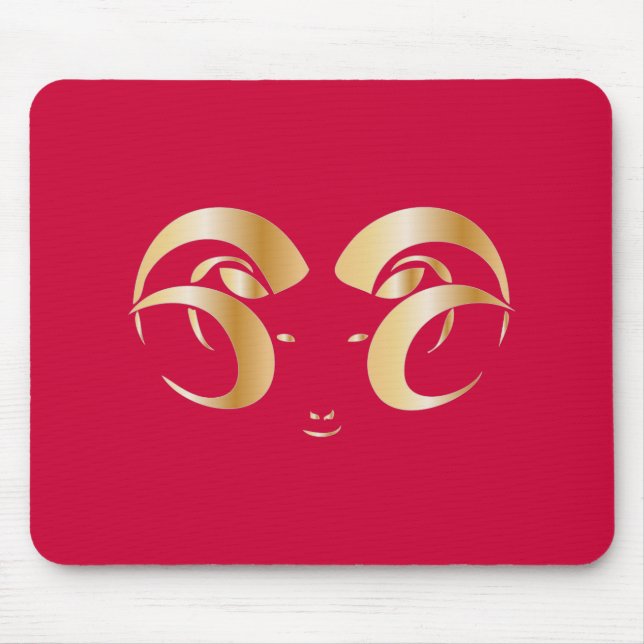 Year of the Ram / Sheep Mouse Pad (Front)
