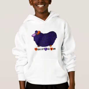Year of the Ram Sheep or Goat Purple Kids Tee