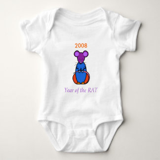 Year of the RAT Baby Baby Bodysuit