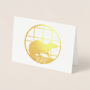 Year of the Rat Foil Card
