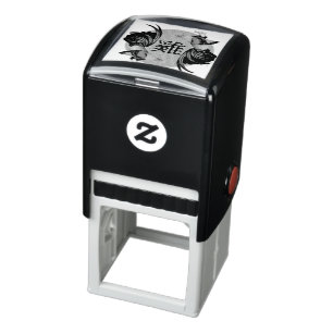 Year of the Rooster Circle Self-inking Stamp
