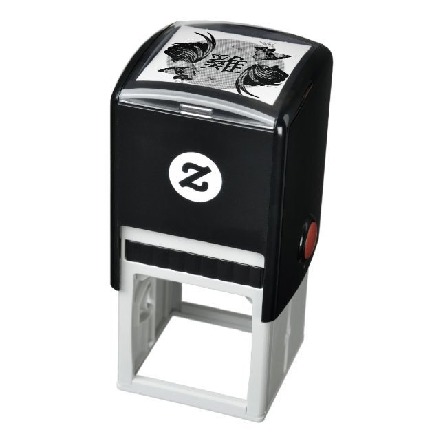 Year of the Rooster Circle Self-inking Stamp (Product)