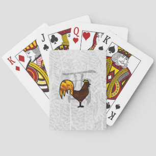Year of the Rooster Playing Cards