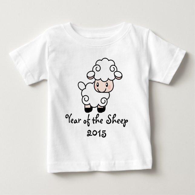 Year of the Sheep Baby T-Shirt (Front)