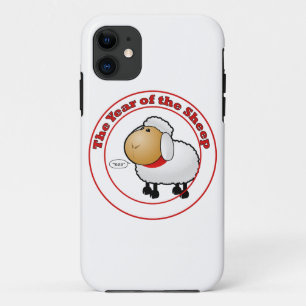 Year of the Sheep Cartoon Case-Mate iPhone Case