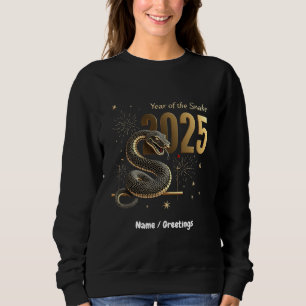 Year of the Snake 2025 Chinese Zodiac Customisable Sweatshirt