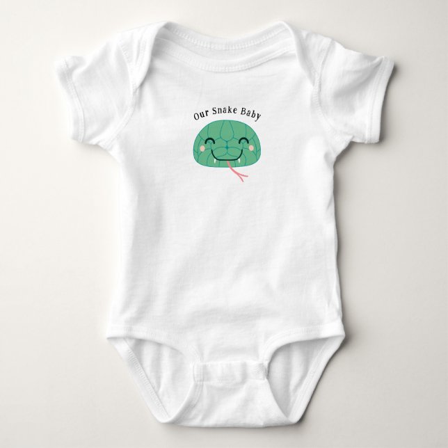 Year of the Snake  Baby Bodysuit (Front)