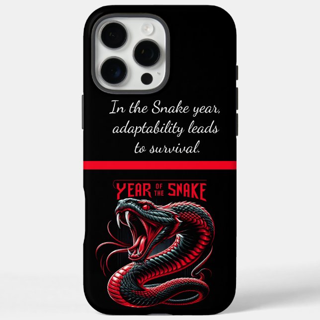 Year of the snake: Chinese new year 2025 Case-Mate iPhone Case (Back)