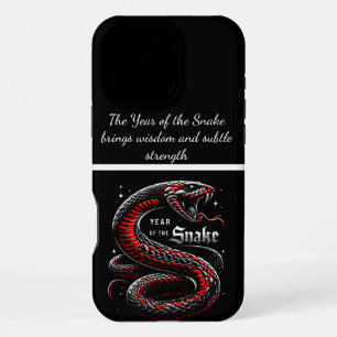 Year of the snake: chinese new year 2025 iPhone 16 pro max case