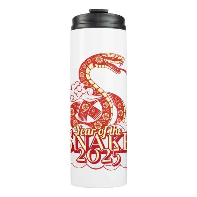 Year of the Snake Chinese New Year 2025  Thermal Tumbler (Front)