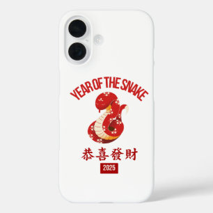 Year Of The Snake Chinese New year Lunar New Year iPhone 16 Case
