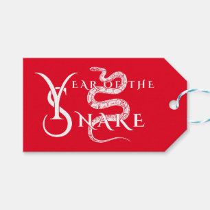 Year of the snake gift tags