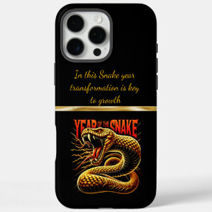 Year of the snake: happy chinese new year! 2025 iPhone 16 pro max case