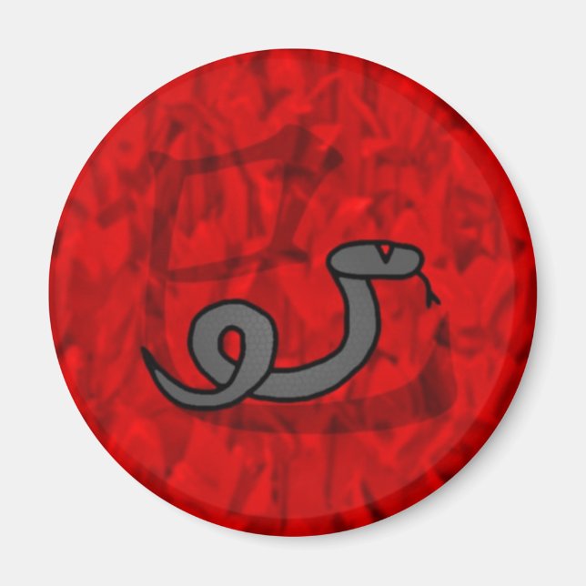 Year of the Snake Magnet (Front)