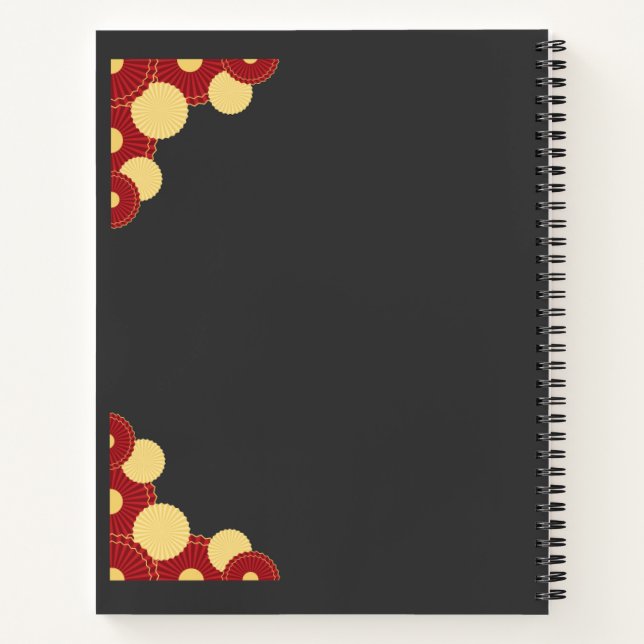 Year of the Snake Notebook (Back)
