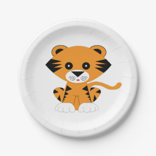 Year of the Tiger 2022 Paper Plate