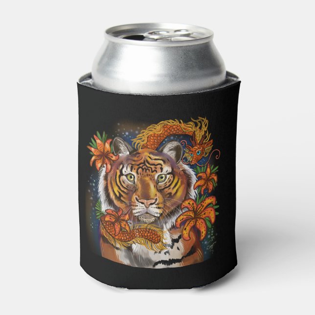 Year of the Tiger Chinese Zodiac Can Cooler (Can Front)