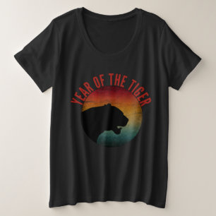 Year Of The Tiger Plus Size T-Shirt