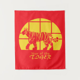 Year of the Tiger Tapestry