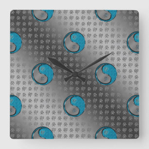 Year of the Water Rabbit Square Wall Clock