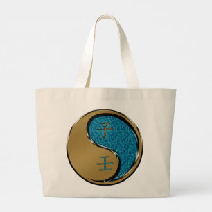 Year of the Water Rat Large Tote Bag