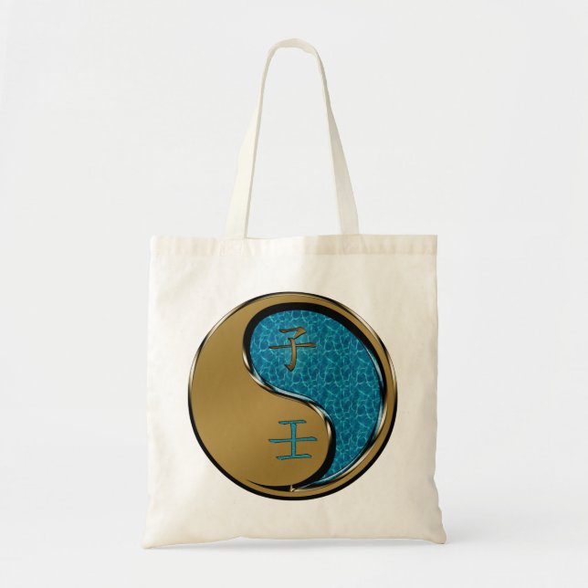 Year of the Water Rat Tote Bag (Front)