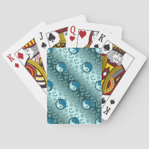 Year of the Water Snake Playing Cards