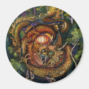 Year of the Wood Dragon 2024 Magnet