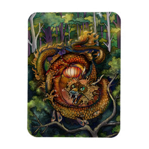 Year of the Wood Dragon 2024 Magnet