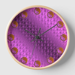 Year of the Wood Rooster Clock