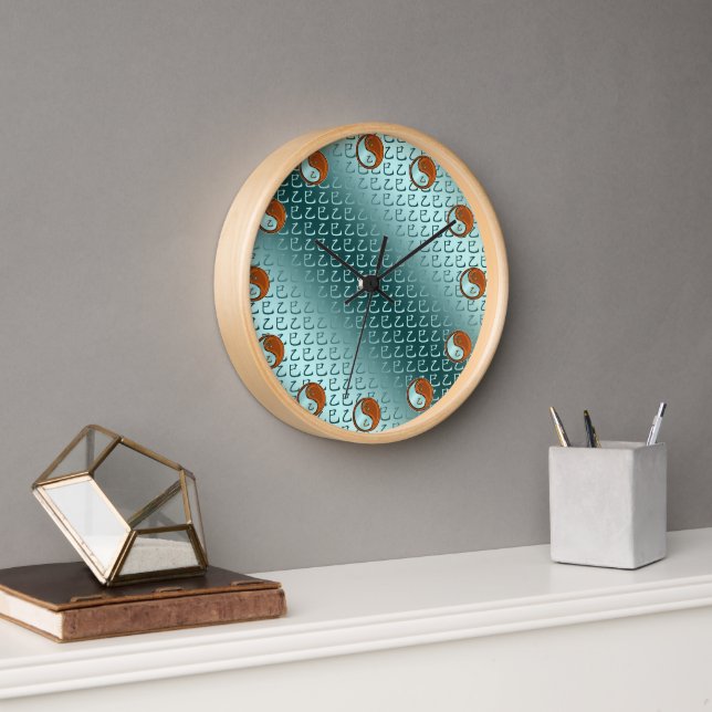 Year of the Wood Snake Clock (Office)