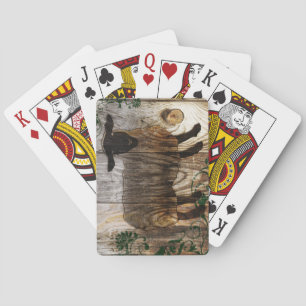 year of the wooden sheep playing cards
