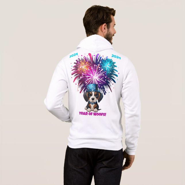 Year of Woofs! Hoodie (Back Full)