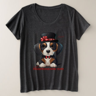 Year of Woofs! Plus Size T-Shirt