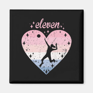 Year Old Cute Volleyball Birthday Girl th Bday Magnet