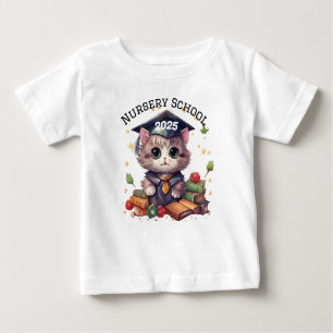 Yearly Nursery School Graduate  Baby T-Shirt