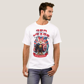 Years of Freedom Patriotic Bald Eagle Shirt | Amer