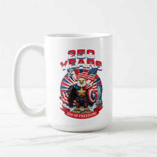 Years of Freedom Patriotic Coffee Mug