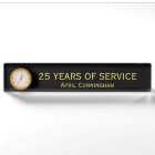 Years of Service Employee Awards Desk Name Plate