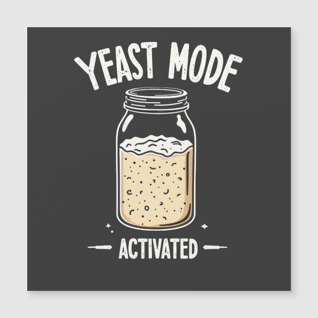Yeast Mode Activated Baking Cooking Chef  (Front)