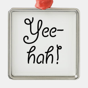 Yee-hah! Metal Tree Decoration
