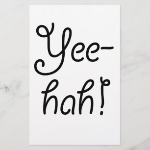 Yee-hah! Stationery