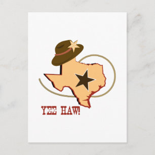 Yee Haw! Postcard