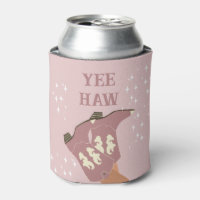 Yee Haw Western Rodeo Cowboy Boots Blush Pink