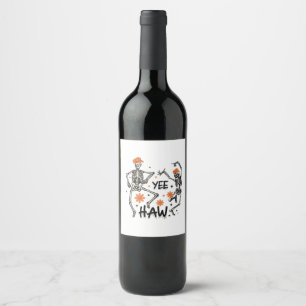 yee_haw wine label