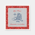 Yee How Western Paisley Denim Blue Jeans Birthday