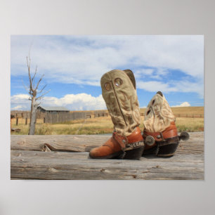 Yeeha! Western Boot Print