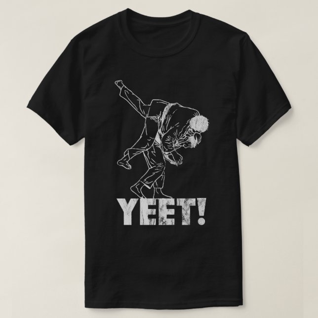 Yeet light dsitressed T-Shirt (Design Front)