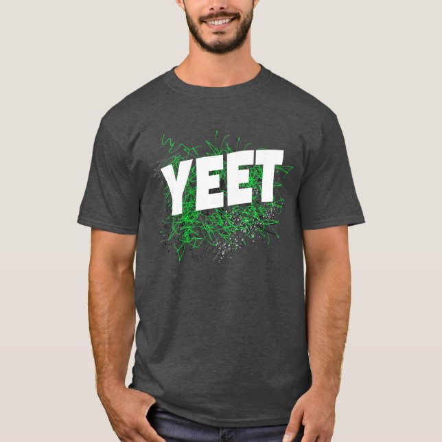 Yeet Meme Funny Gift for Boys Meme Lovers Gift vin T-Shirt (Front)